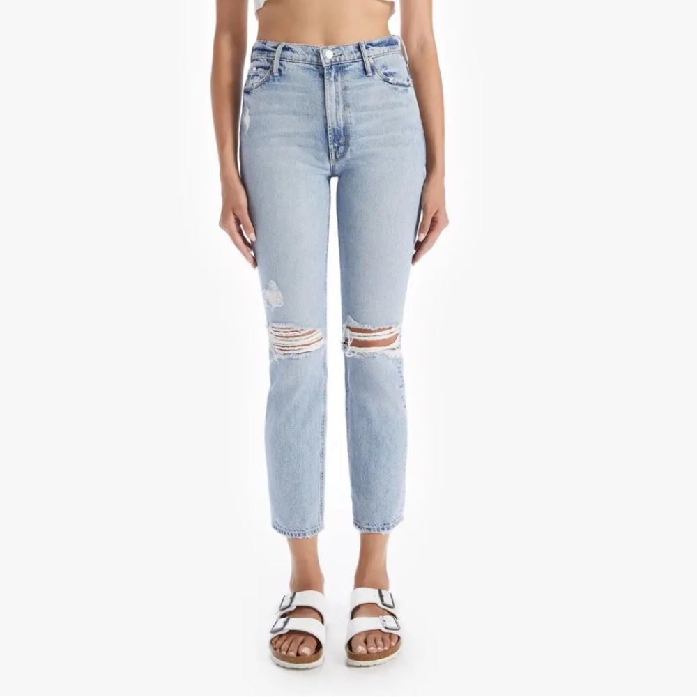 MOTHER The Dazzler Ankle in Lost It Size 28
